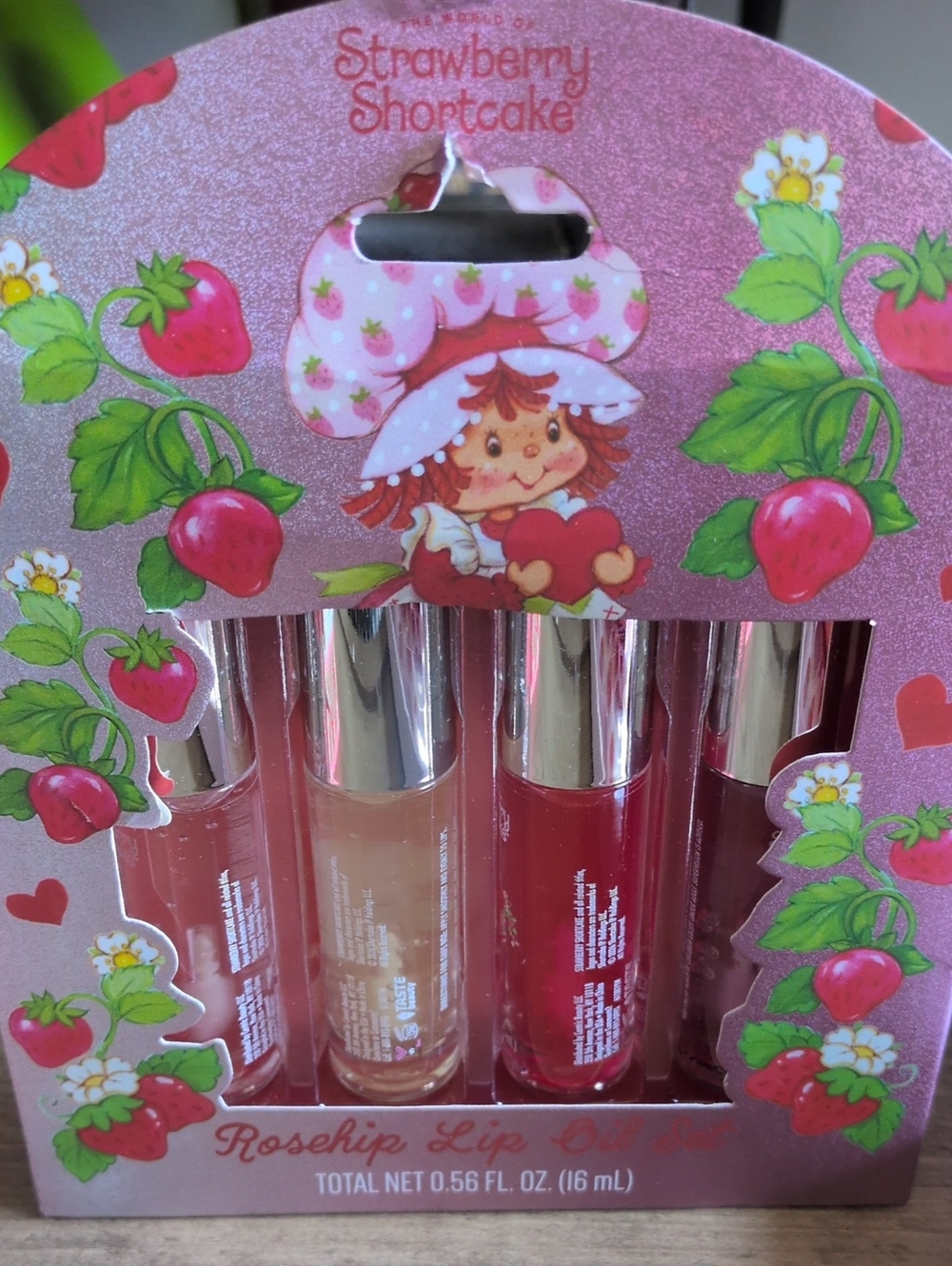 STRAWBERRY Shortcake Rosehip Lip Oil Set - Qty 4